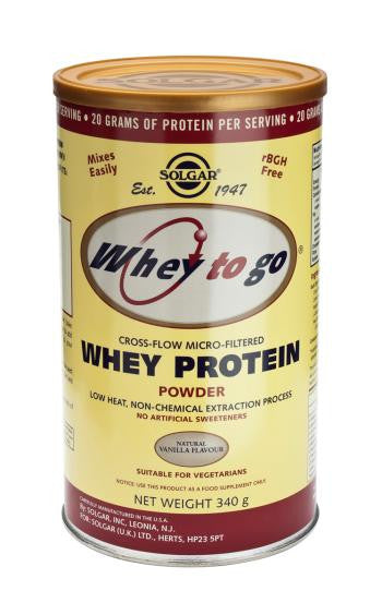 Whey To Go(R) Whey Protein Powder Natural Vanilla Flavour