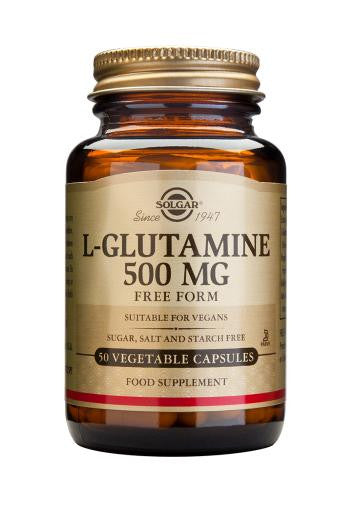 L-Glutamine 500 mg Vegetable Capsules