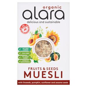 Alara Fruits & Seeds Muesli, Organic 650g