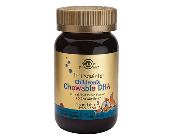 lit'l squirts™ Children's Chewable DHA Chewie-Gels™ Natural Fruit Punch Flavour