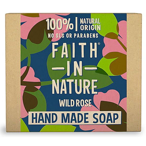 Faith in Nature Wild Rose soap