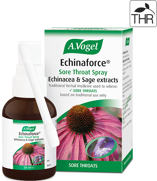 Echinaforce® Sore Throat Spray With fresh extracts of Echinacea and sage