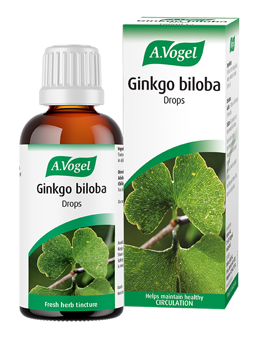 Ginkgo biloba drops & tablets Benefit from extracts of fresh Ginkgo biloba