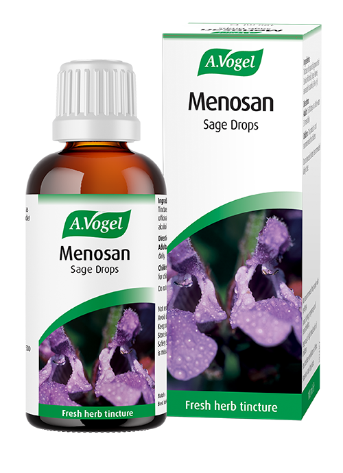 Menosan® – Sage oral drops Extracts of fresh sage herb