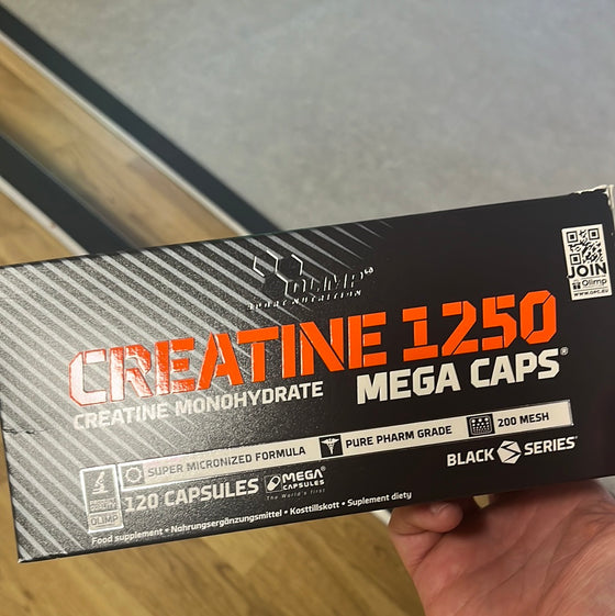 Creatine 1250 (monohydrate) 120 capsules