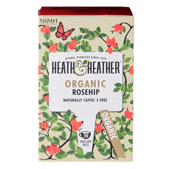 Heath & Heather Organic Rosehip teabags
