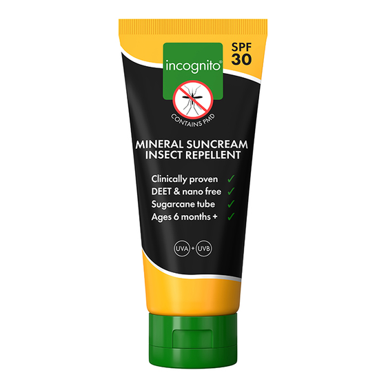 Incognito Mineral Sun Cream & Insect Repellent  SPF 30