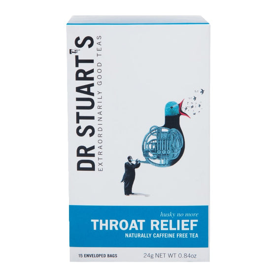 Dr Stuart's Throat Relief teabags