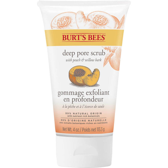 Burts Bees Peach Deep Pore Scrub