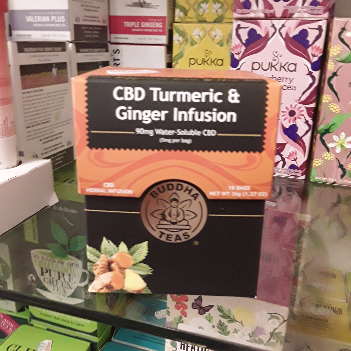 Organic CBD Turmeric & Ginger Infusion 18 teabags