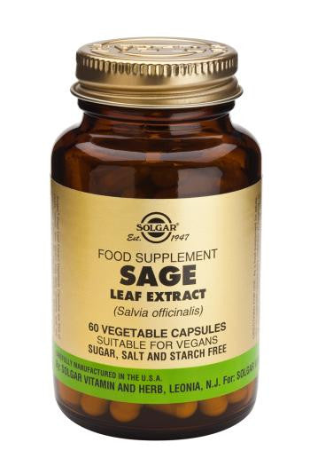 Sage Leaf Extract Vegetable Capsules