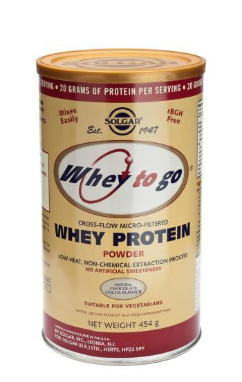 Whey To Go(R) Whey Protein Powder Natural Chocolate Flavour