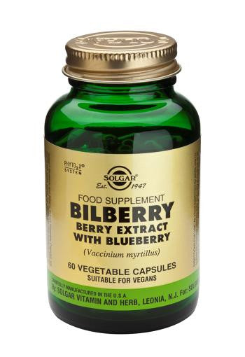 Bilberry Berry Extract with Blueberry Vegetable Capsules