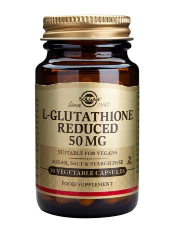 L-Glutathione Reduced 50 mg Vegetable Capsules