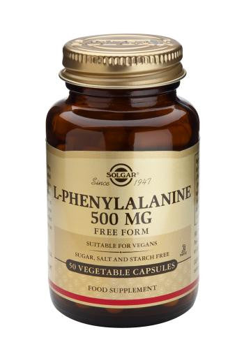 L-Phenylalanine 500 mg Vegetable Capsules