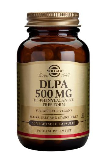 DLPA DL-Phenylaline 500 mg Vegetable Capsules