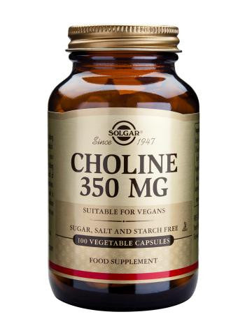 Choline 350 mg Vegetable Capsules