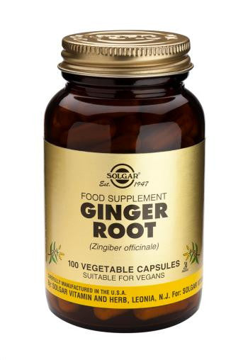Ginger Root Vegetable Capsules