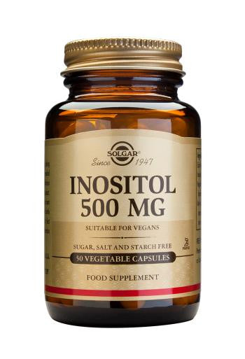 Inositol 500 mg Vegetable Capsules