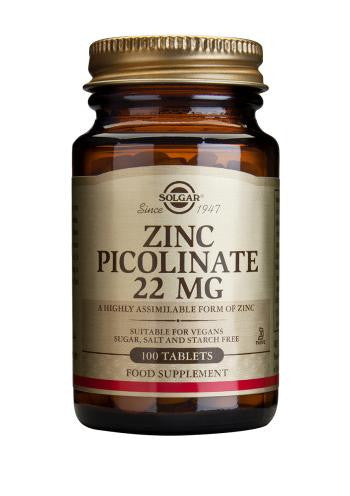 Zinc Picolinate 22 mg Tablets