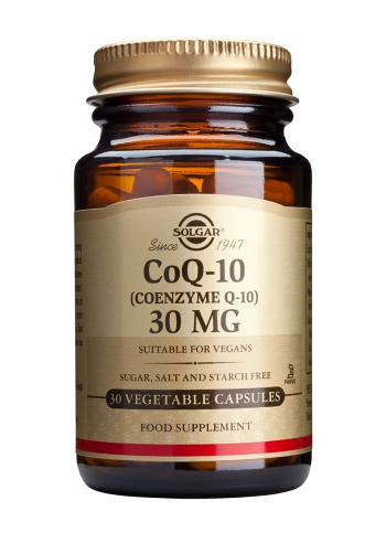 Coenzyme Q-10 30 mg Vegetable Capsules