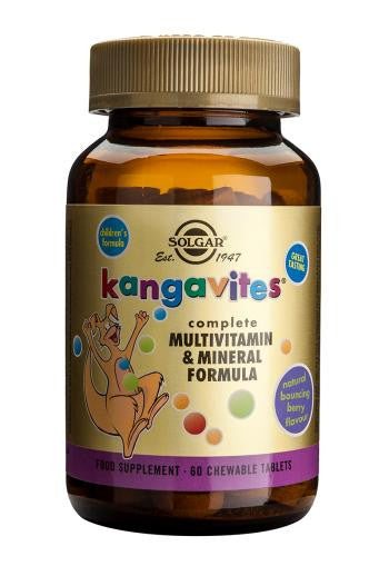Kangavites(R) Multivitamin & Mineral Chewable Tablets Bouncing Berry