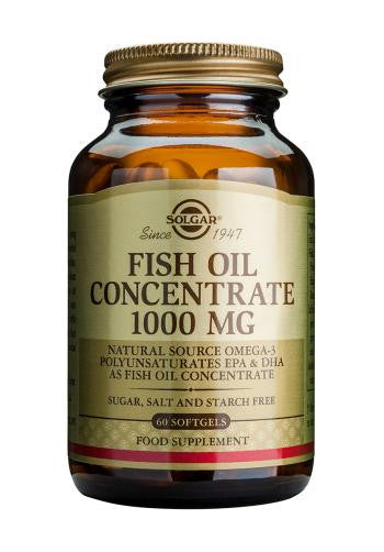 Fish Oil Concentrate 1000 mg Softgels