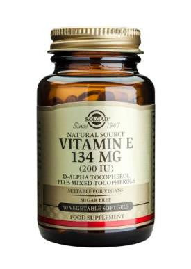Vitamin E 134 mg (200 IU) Vegetable Softgels