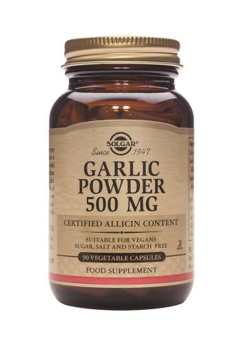 Garlic Powder 500 mg Vegetable Capsules