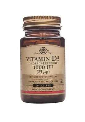 Vitamin D3 1000 IU (25 µg) Tablets