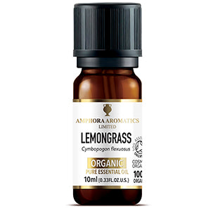 COSMOS Organic Lemongrass Essential Oil 10ml Single