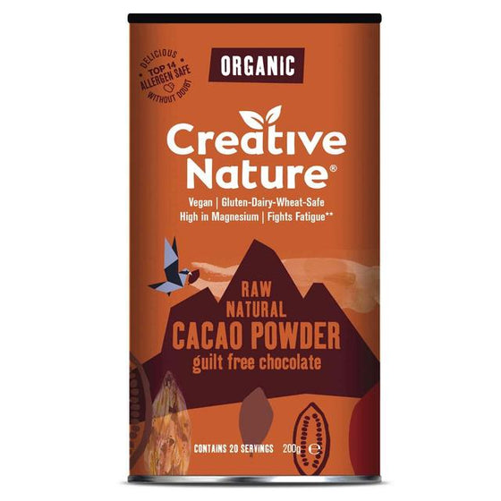 Creative Nature Organic Raw Cacao Powder 100g