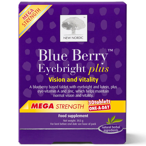 New Nordic Blue Berry & Eyebright Plus 30s