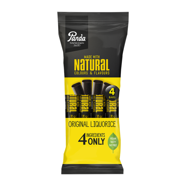 Panda Original Natural Liquorice 4 pack