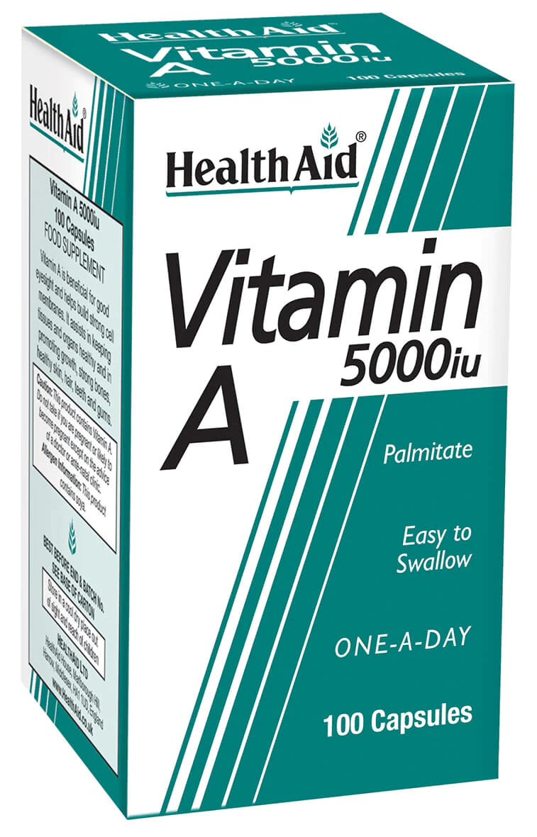 HealthAid Vitamin A 5000iu