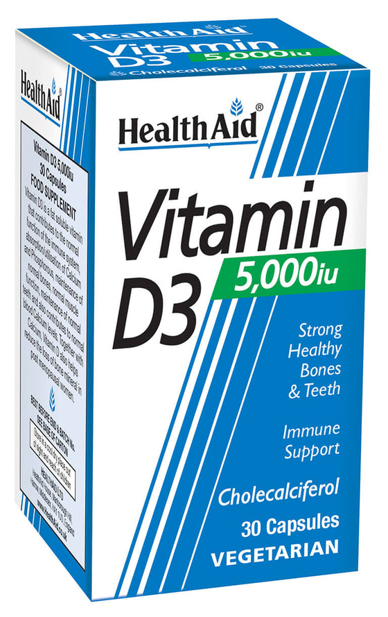HealthAid Vitamin D3 5000iu