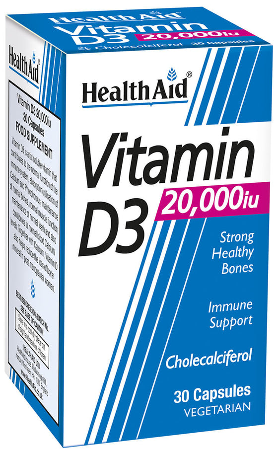 HealthAid Vitamin D3 20,000iu