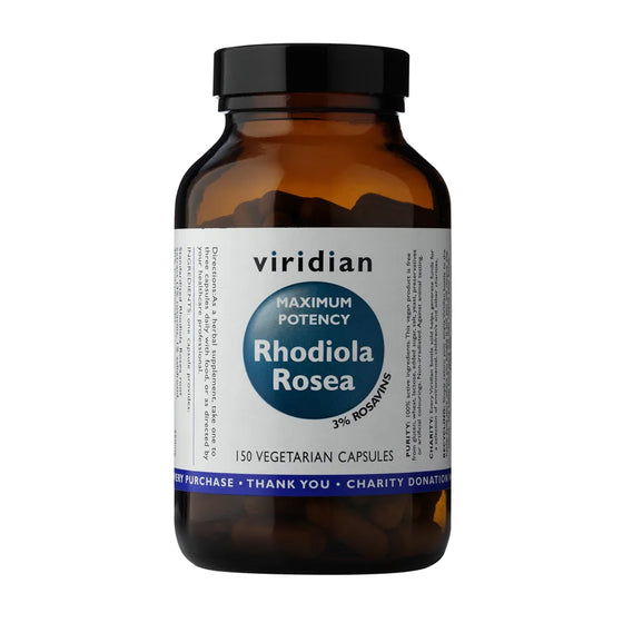 Viridian Rhodiola Rosea 90 capsules