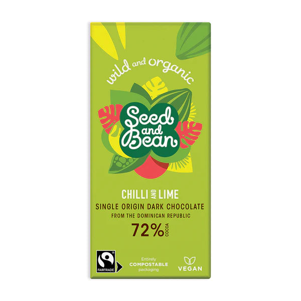 Seed and Bean Chilli & Lime Chocolate 85gm