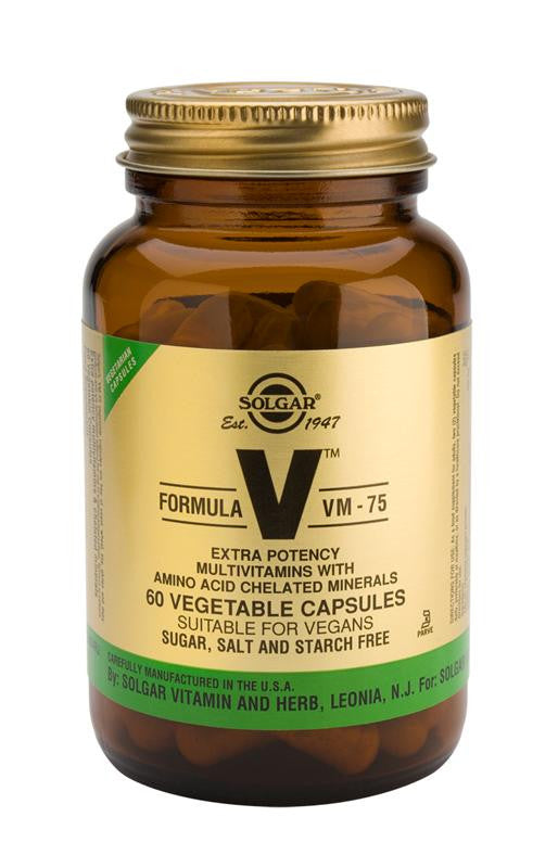 Formula VM-75(TM) Vegetable Capsules