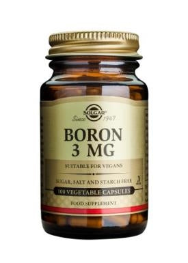 Boron 3 mg Vegetable Capsules