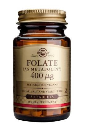 Folate 400 μg (as Metafolin®)