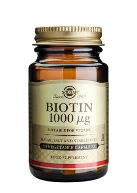 Biotin 1000 µg Vegetable Capsules