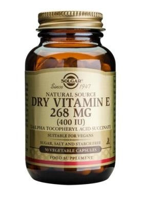 Vitamin E 268 mg Dry (400 IU) Vegetable Capsules