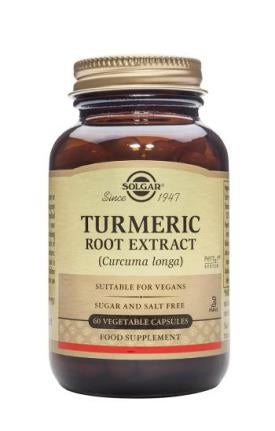 Turmeric Root Extract Vegetable Capsules