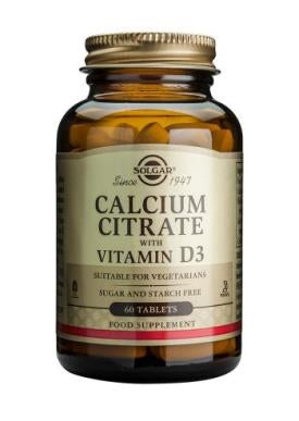 Calcium Citrate with Vitamin D3 Tablets
