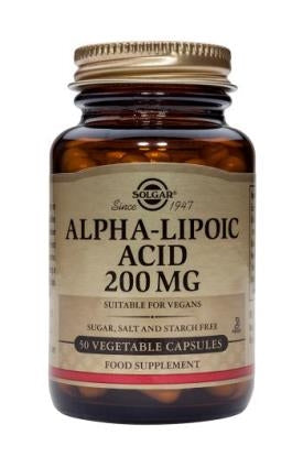 Alpha Lipoic Acid 200 mg Vegetable Capsules