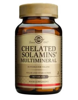 Chelated Solamins Multimineral Tablets