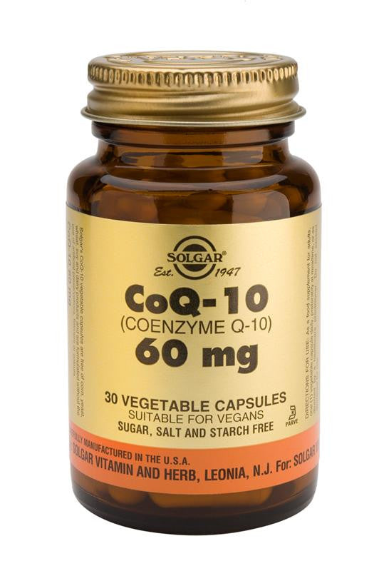 Coenzyme Q-10 60 mg Vegetable Capsules