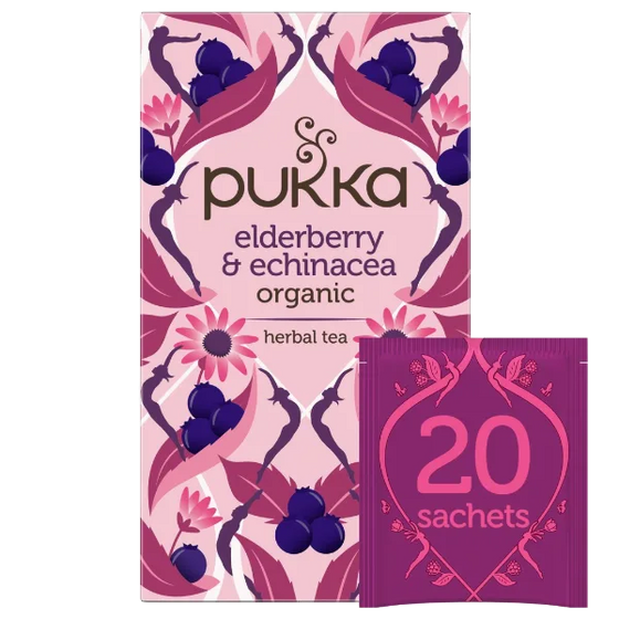 Pukka Elderberry & Echinacea teabags